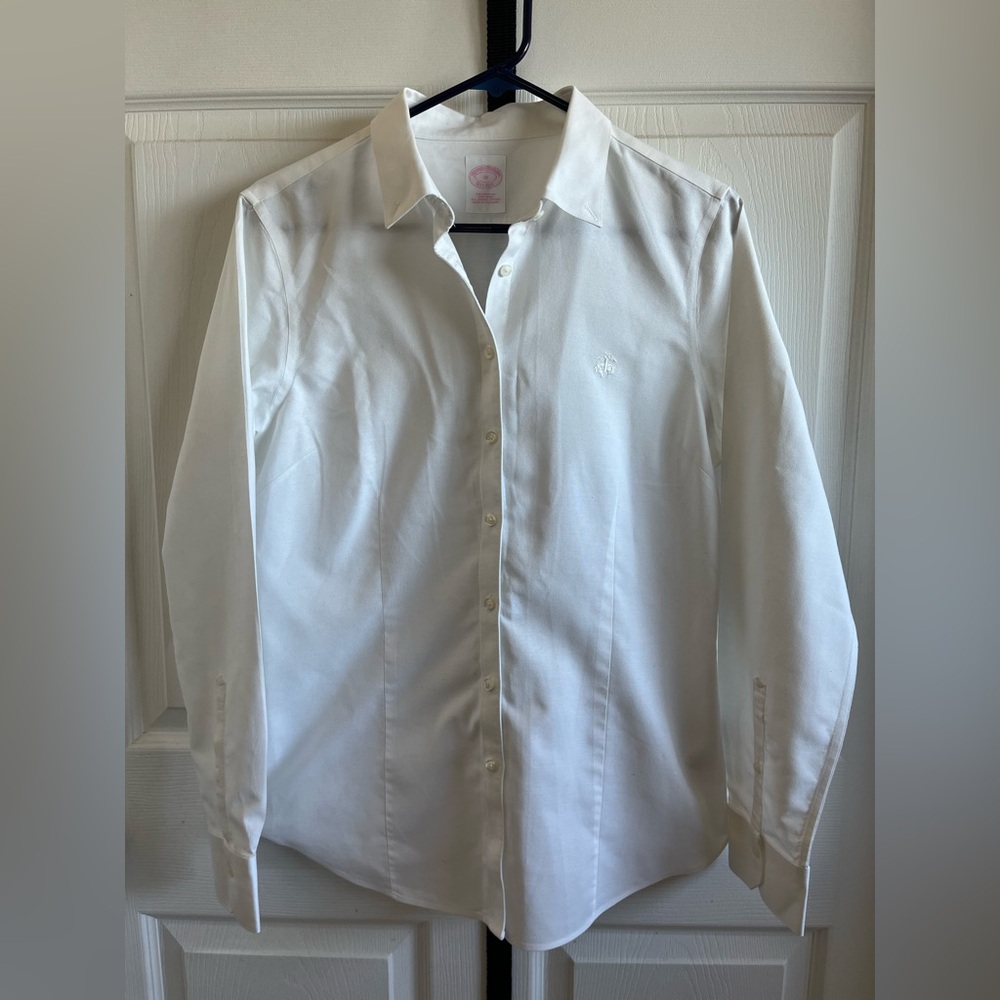[NWOT] Brooks Brothers Women's White Shirt - size 10